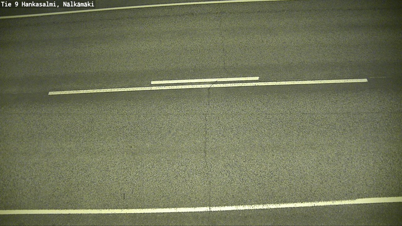 Weather Camera Image Väg 9 Hankasalmi, Nälkämäki, Hankasalmi, Keski-Suomi