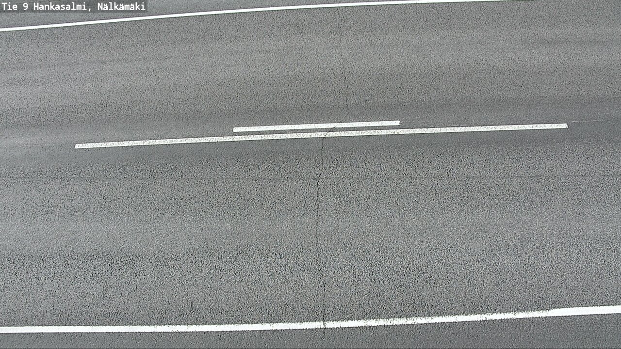 Weather Camera Image Väg 9 Hankasalmi, Nälkämäki, Hankasalmi, Keski-Suomi