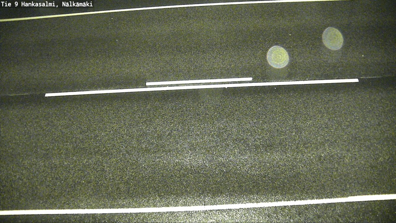Weather Camera Image Väg 9 Hankasalmi, Nälkämäki, Hankasalmi, Keski-Suomi
