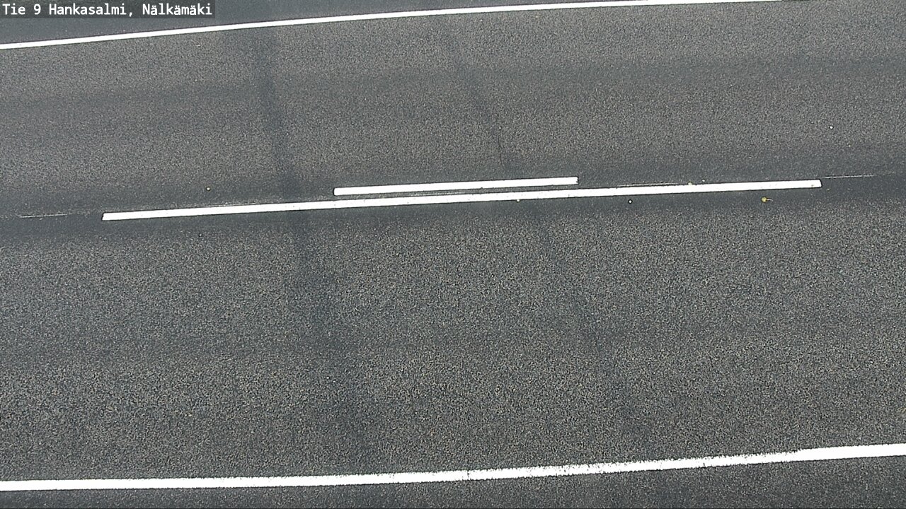Weather Camera Image Väg 9 Hankasalmi, Nälkämäki, Hankasalmi, Keski-Suomi