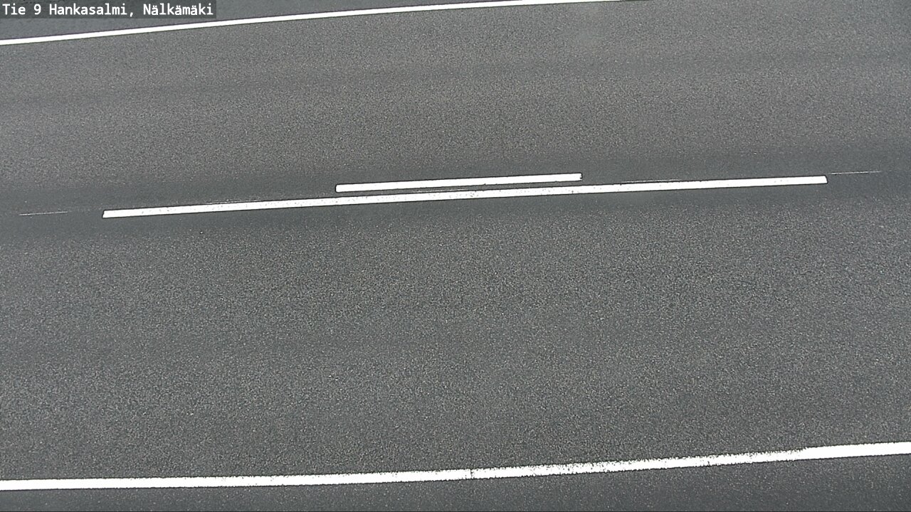 Weather Camera Image Väg 9 Hankasalmi, Nälkämäki, Hankasalmi, Keski-Suomi