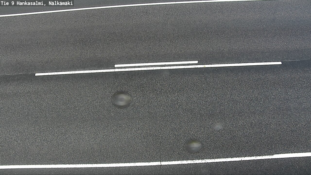 Weather Camera Image Väg 9 Hankasalmi, Nälkämäki, Hankasalmi, Keski-Suomi