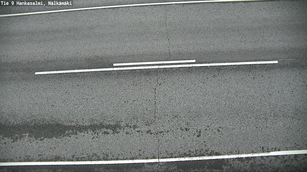 Weather Camera Image Väg 9 Hankasalmi, Nälkämäki, Hankasalmi, Keski-Suomi