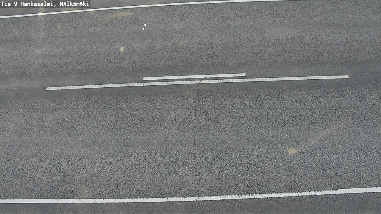 Weather Camera Image Väg 9 Hankasalmi, Nälkämäki, Hankasalmi, Keski-Suomi