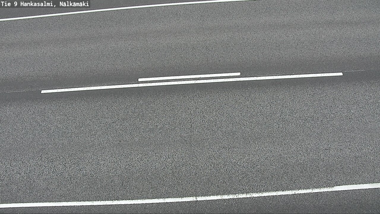 Weather Camera Image Väg 9 Hankasalmi, Nälkämäki, Hankasalmi, Keski-Suomi