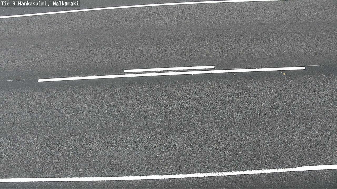 Weather Camera Image Väg 9 Hankasalmi, Nälkämäki, Hankasalmi, Keski-Suomi