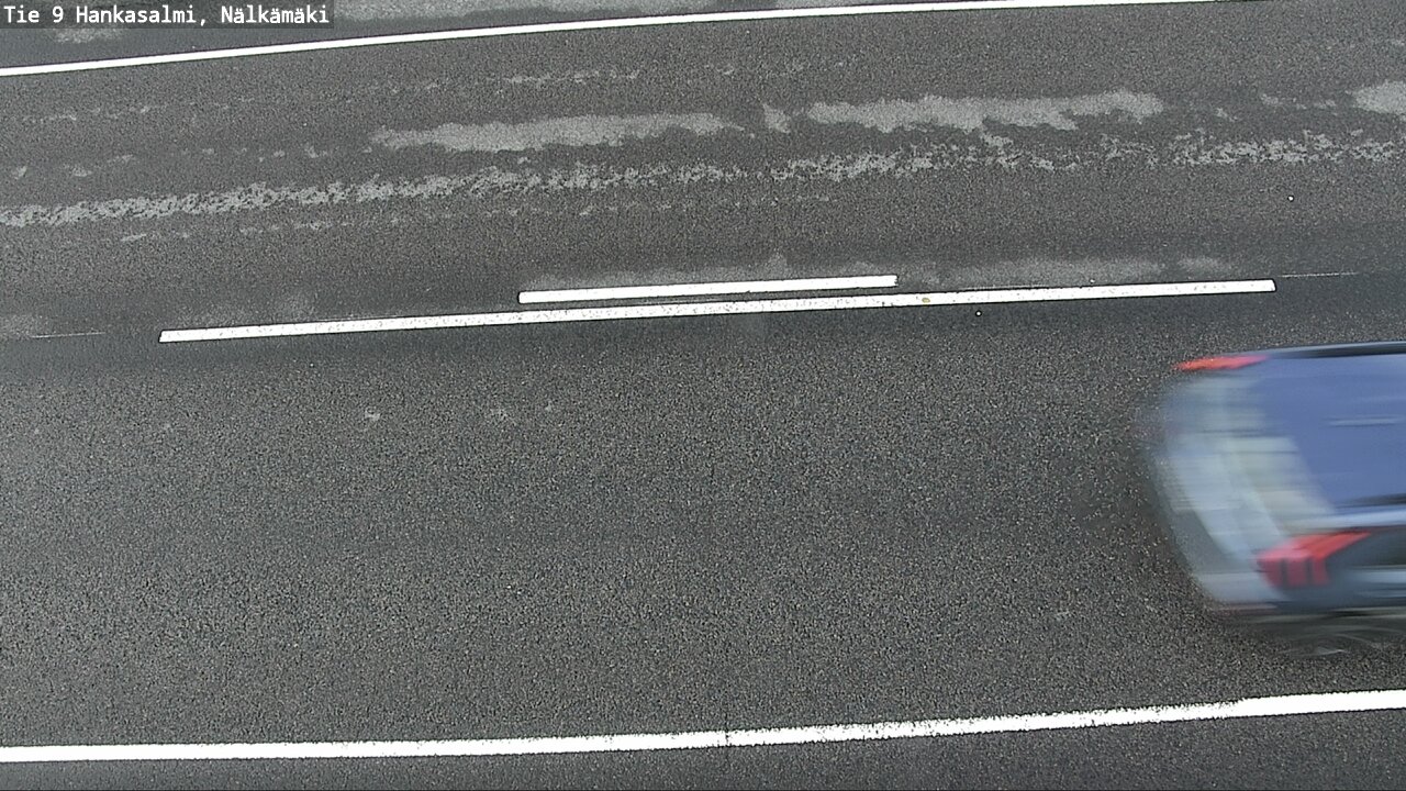 Weather Camera Image Väg 9 Hankasalmi, Nälkämäki, Hankasalmi, Keski-Suomi