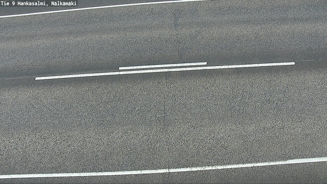 Weather Camera Image Väg 9 Hankasalmi, Nälkämäki, Hankasalmi, Keski-Suomi