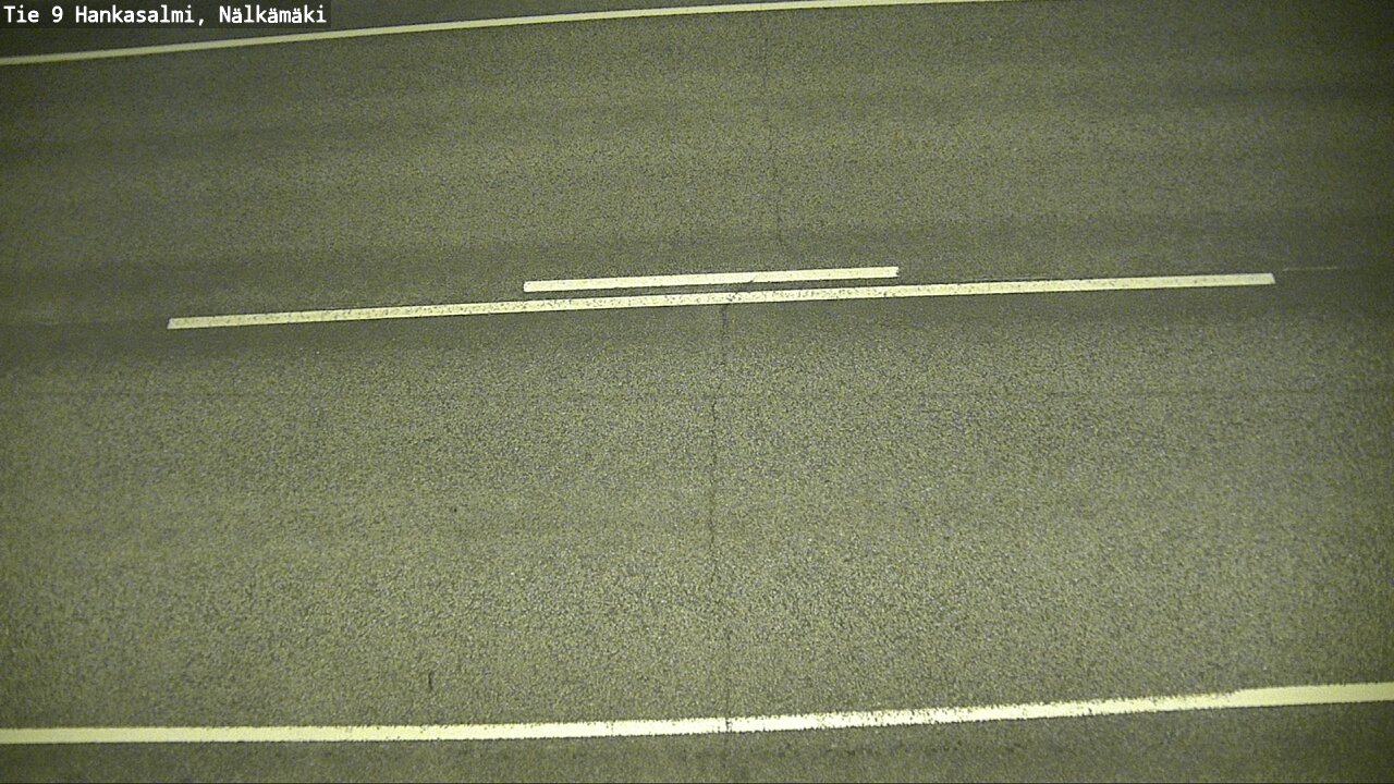 Weather Camera Image Väg 9 Hankasalmi, Nälkämäki, Hankasalmi, Keski-Suomi