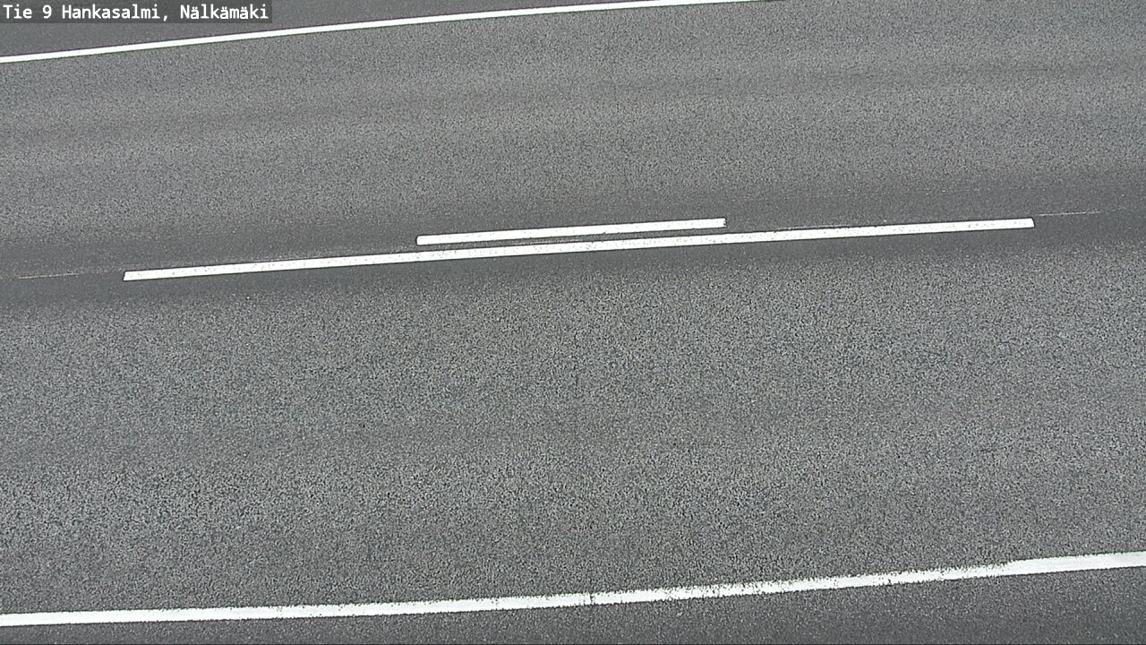Weather Camera Image Väg 9 Hankasalmi, Nälkämäki, Hankasalmi, Keski-Suomi