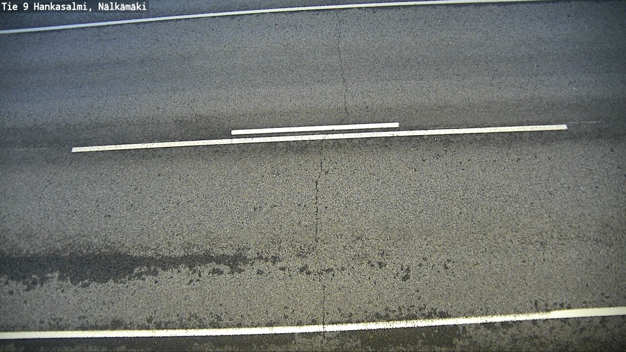 Weather Camera Image Väg 9 Hankasalmi, Nälkämäki, Hankasalmi, Keski-Suomi