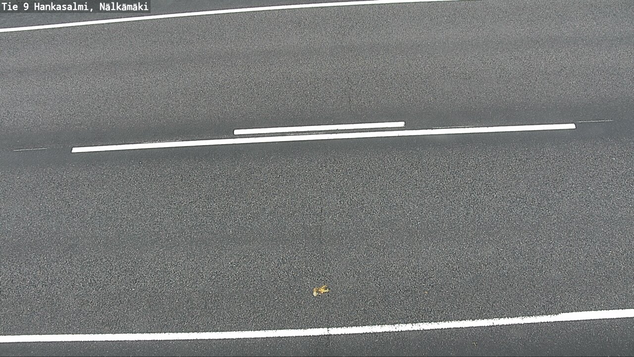 Weather Camera Image Väg 9 Hankasalmi, Nälkämäki, Hankasalmi, Keski-Suomi