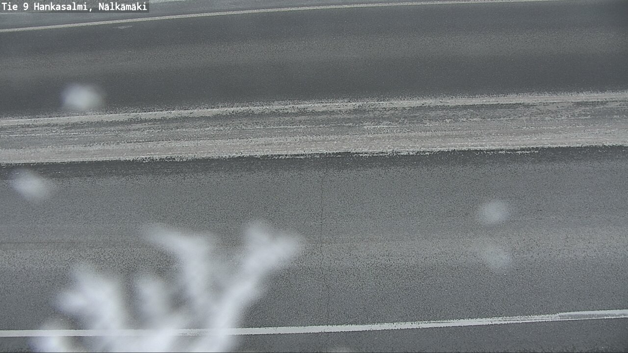 Weather Camera Image Väg 9 Hankasalmi, Nälkämäki, Hankasalmi, Keski-Suomi