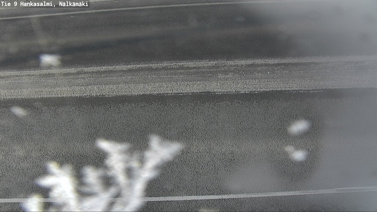 Weather Camera Image Väg 9 Hankasalmi, Nälkämäki, Hankasalmi, Keski-Suomi