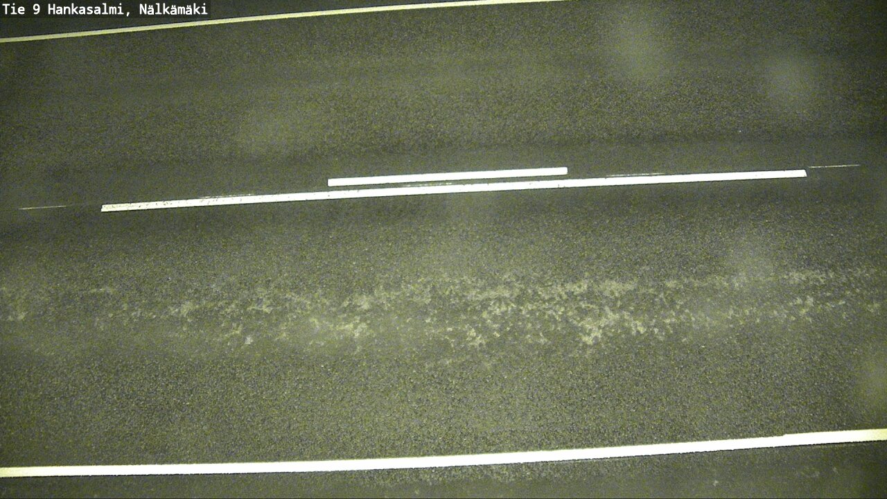 Weather Camera Image Väg 9 Hankasalmi, Nälkämäki, Hankasalmi, Keski-Suomi