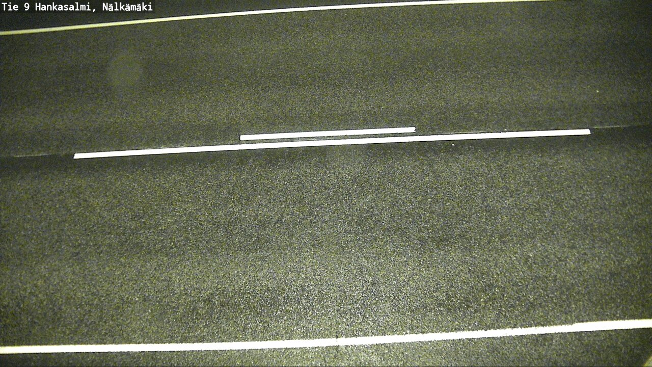 Weather Camera Image Väg 9 Hankasalmi, Nälkämäki, Hankasalmi, Keski-Suomi