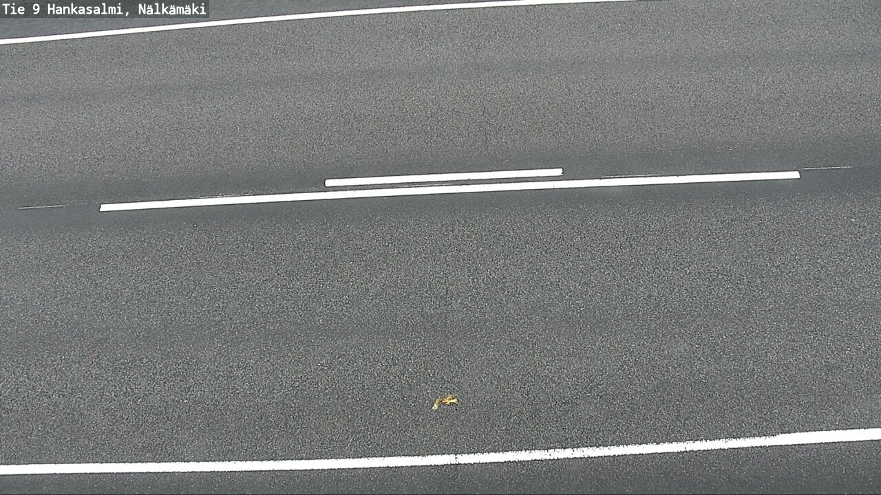 Weather Camera Image Väg 9 Hankasalmi, Nälkämäki, Hankasalmi, Keski-Suomi