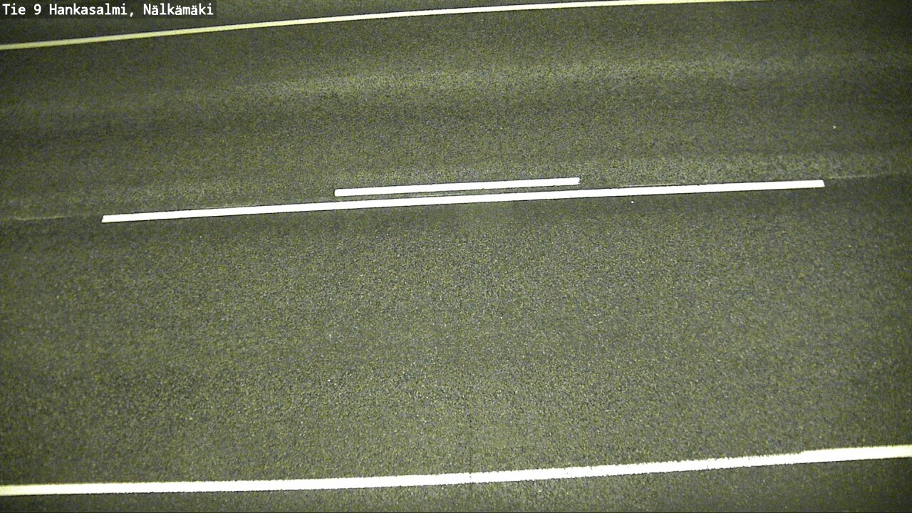 Weather Camera Image Väg 9 Hankasalmi, Nälkämäki, Hankasalmi, Keski-Suomi