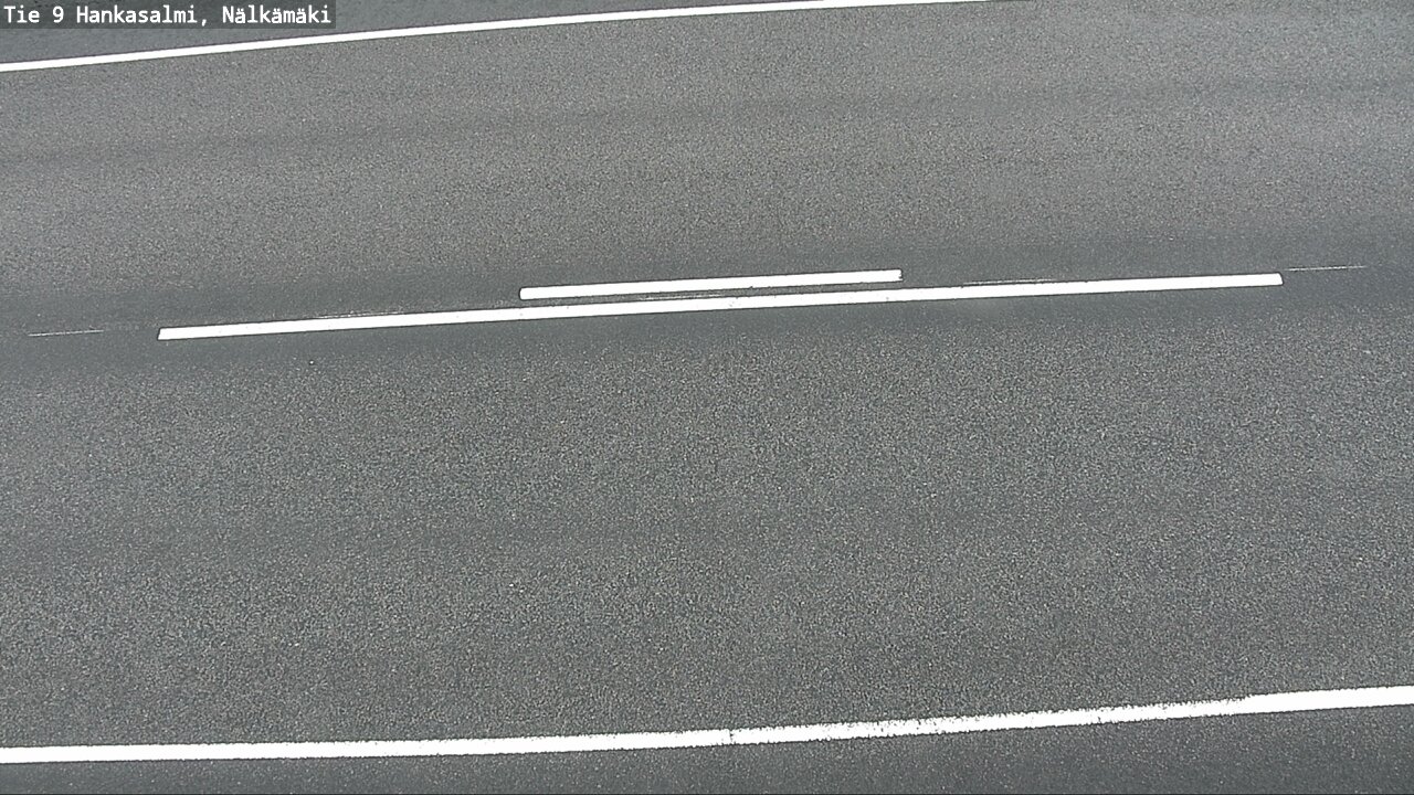 Weather Camera Image Väg 9 Hankasalmi, Nälkämäki, Hankasalmi, Keski-Suomi