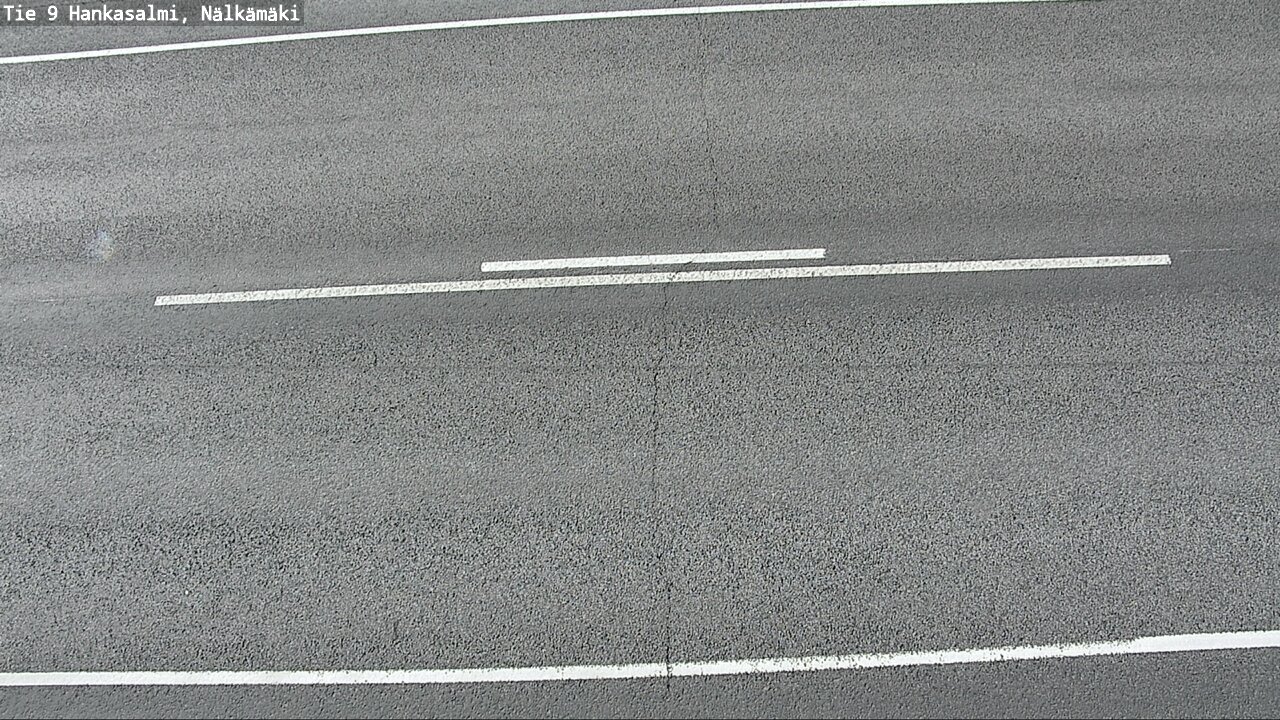 Weather Camera Image Väg 9 Hankasalmi, Nälkämäki, Hankasalmi, Keski-Suomi