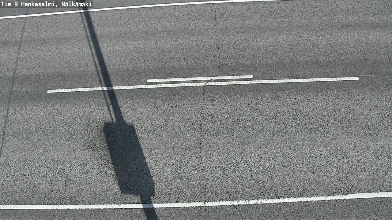 Weather Camera Image Väg 9 Hankasalmi, Nälkämäki, Hankasalmi, Keski-Suomi