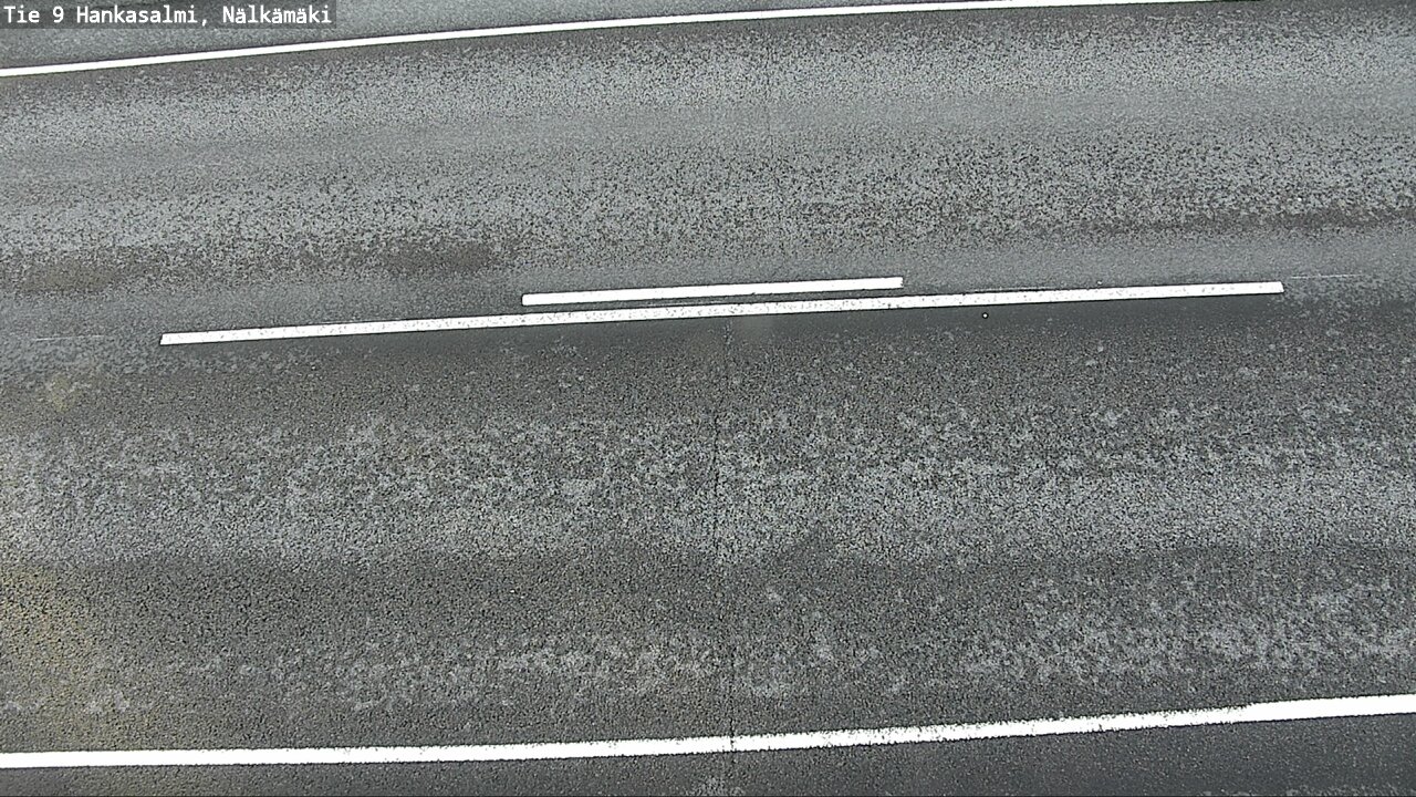Weather Camera Image Väg 9 Hankasalmi, Nälkämäki, Hankasalmi, Keski-Suomi