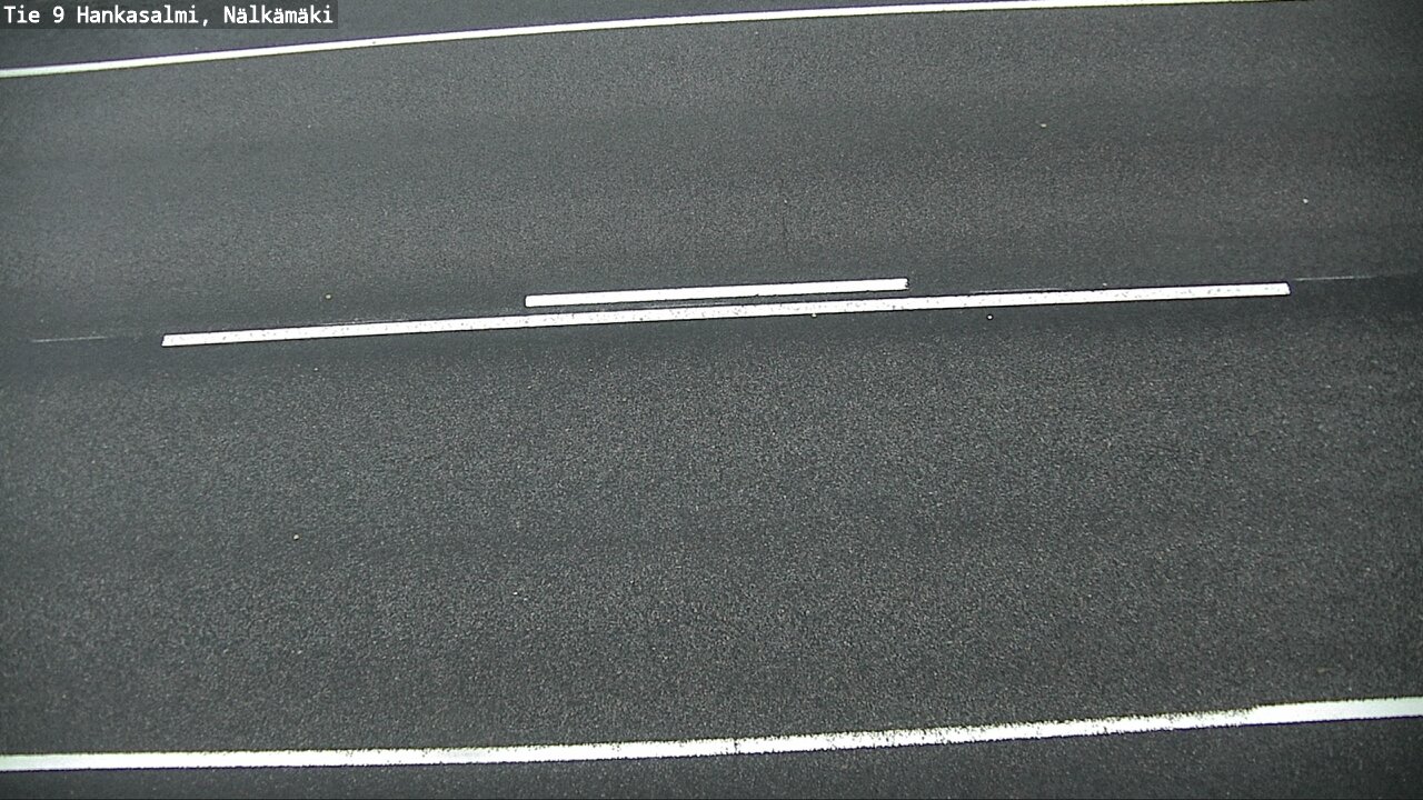 Weather Camera Image Väg 9 Hankasalmi, Nälkämäki, Hankasalmi, Keski-Suomi