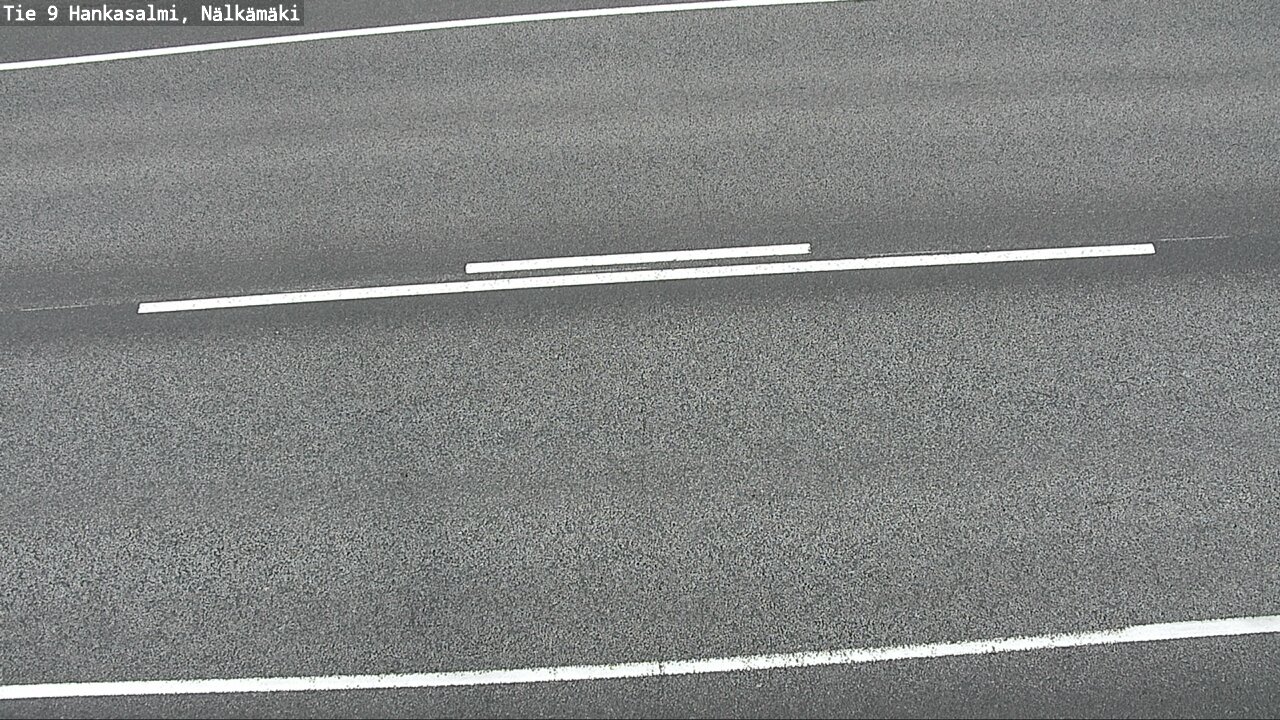 Weather Camera Image Väg 9 Hankasalmi, Nälkämäki, Hankasalmi, Keski-Suomi