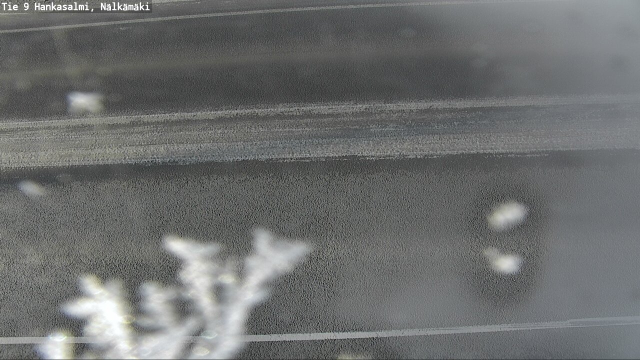 Weather Camera Image Väg 9 Hankasalmi, Nälkämäki, Hankasalmi, Keski-Suomi