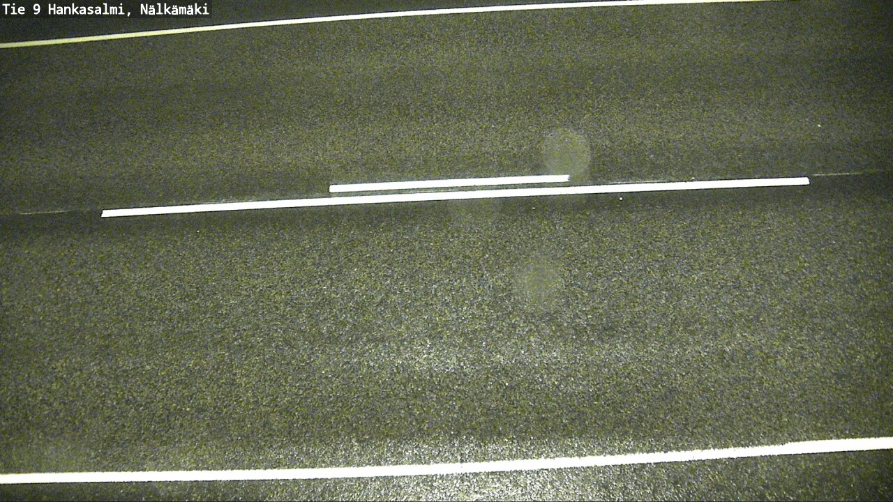 Weather Camera Image Väg 9 Hankasalmi, Nälkämäki, Hankasalmi, Keski-Suomi