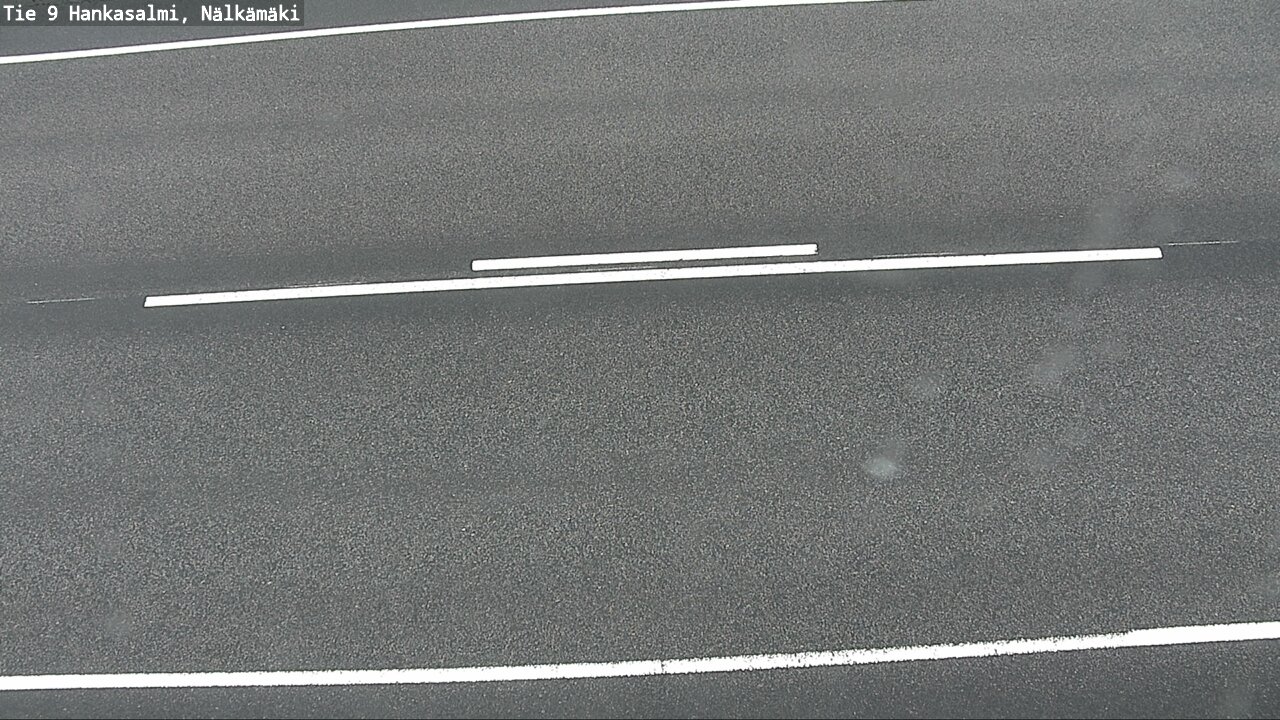 Weather Camera Image Väg 9 Hankasalmi, Nälkämäki, Hankasalmi, Keski-Suomi
