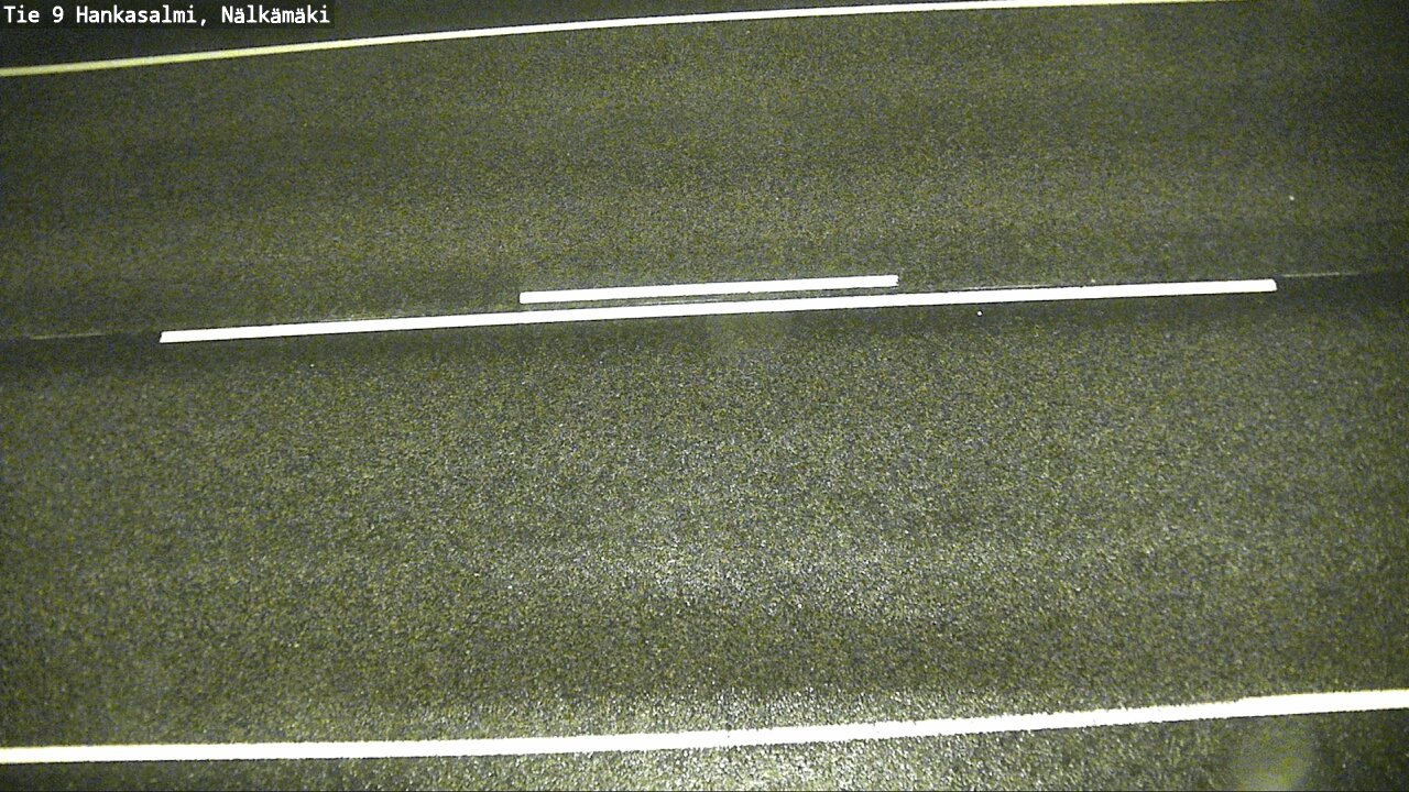 Weather Camera Image Väg 9 Hankasalmi, Nälkämäki, Hankasalmi, Keski-Suomi