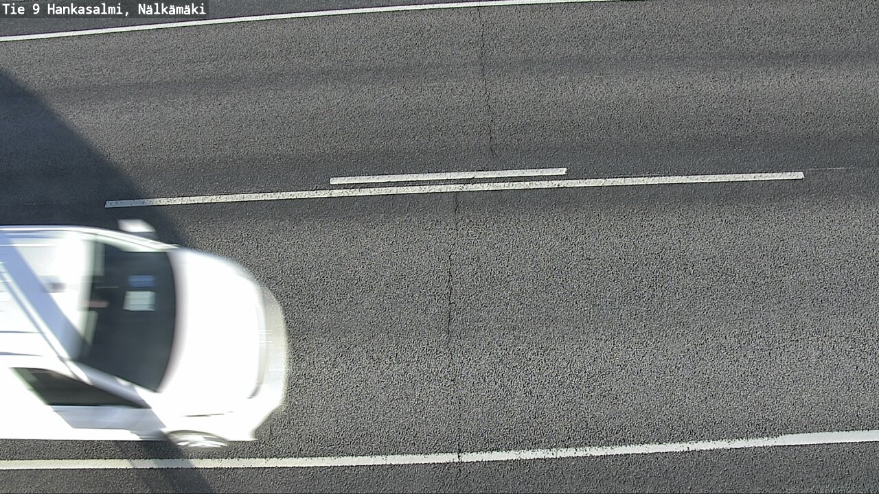 Weather Camera Image Väg 9 Hankasalmi, Nälkämäki, Hankasalmi, Keski-Suomi