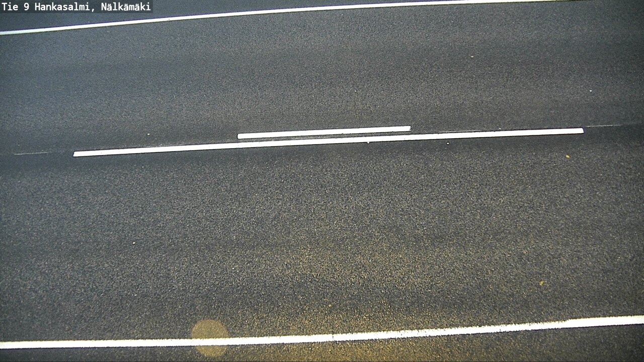 Weather Camera Image Väg 9 Hankasalmi, Nälkämäki, Hankasalmi, Keski-Suomi