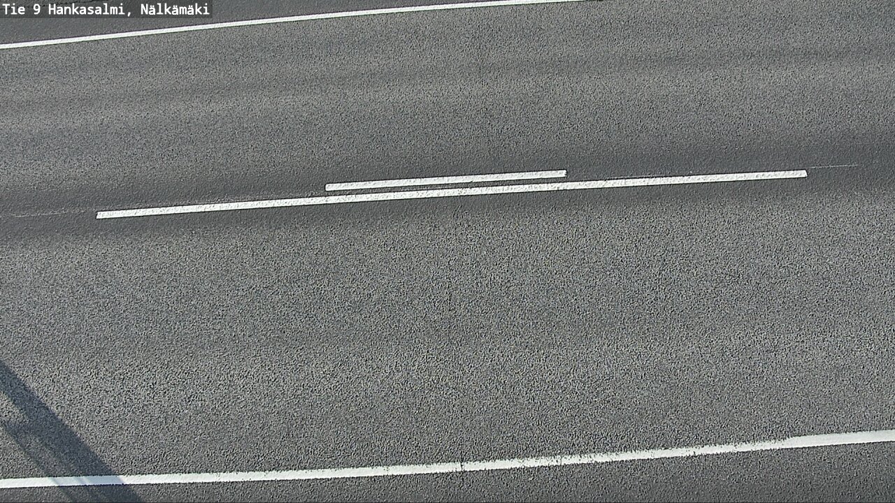 Weather Camera Image Väg 9 Hankasalmi, Nälkämäki, Hankasalmi, Keski-Suomi
