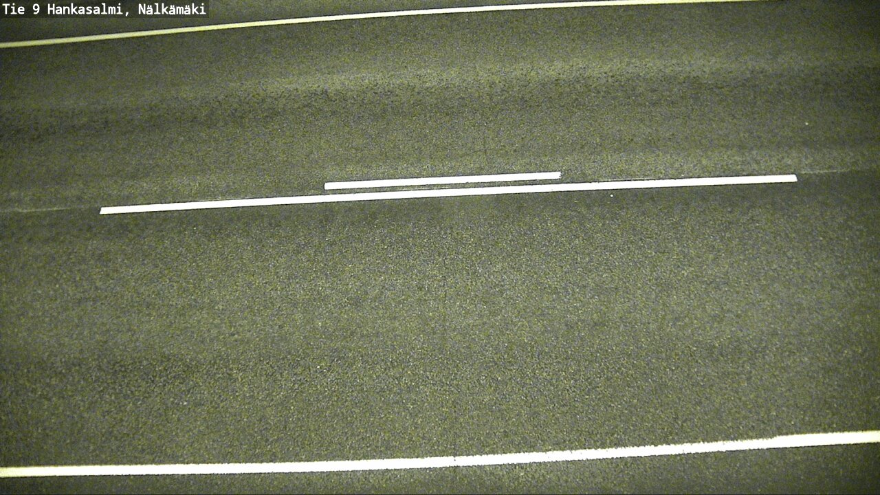 Weather Camera Image Väg 9 Hankasalmi, Nälkämäki, Hankasalmi, Keski-Suomi