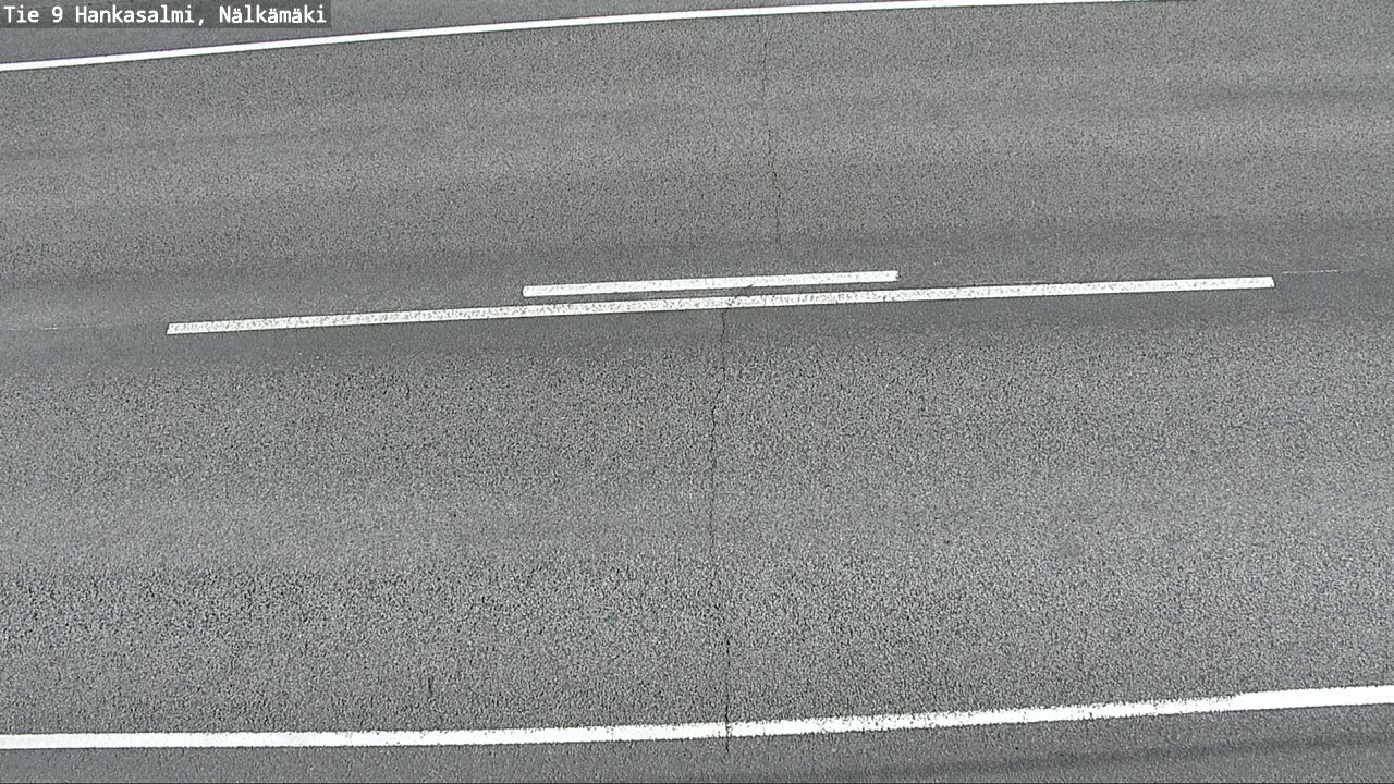 Weather Camera Image Väg 9 Hankasalmi, Nälkämäki, Hankasalmi, Keski-Suomi