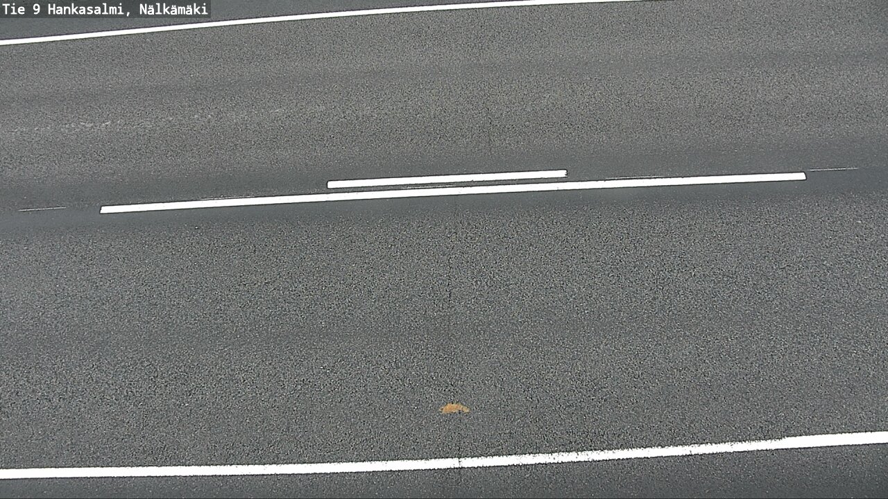 Weather Camera Image Väg 9 Hankasalmi, Nälkämäki, Hankasalmi, Keski-Suomi