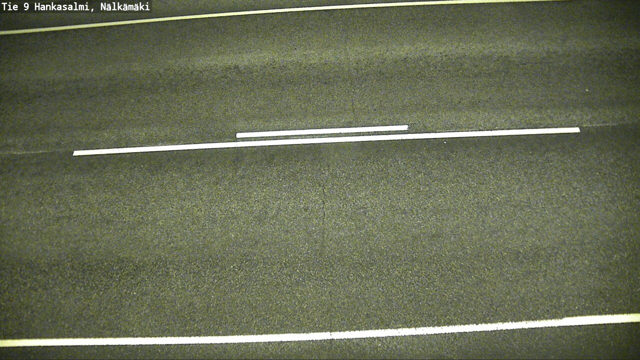 Weather Camera Image Väg 9 Hankasalmi, Nälkämäki, Hankasalmi, Keski-Suomi