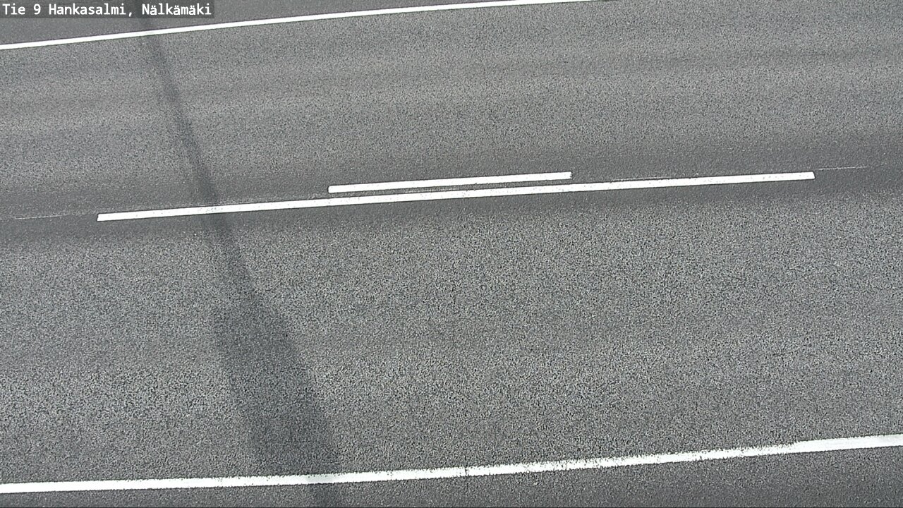Weather Camera Image Väg 9 Hankasalmi, Nälkämäki, Hankasalmi, Keski-Suomi