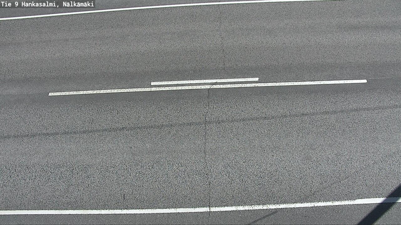 Weather Camera Image Väg 9 Hankasalmi, Nälkämäki, Hankasalmi, Keski-Suomi