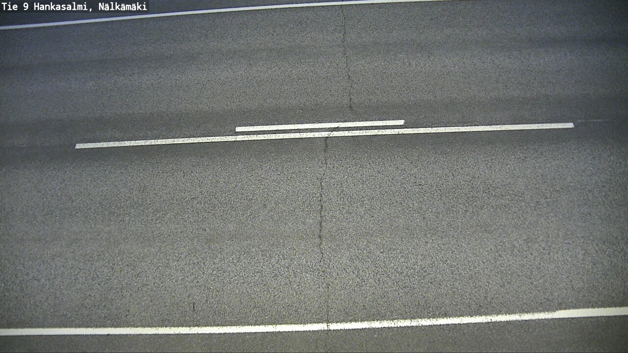 Weather Camera Image Väg 9 Hankasalmi, Nälkämäki, Hankasalmi, Keski-Suomi