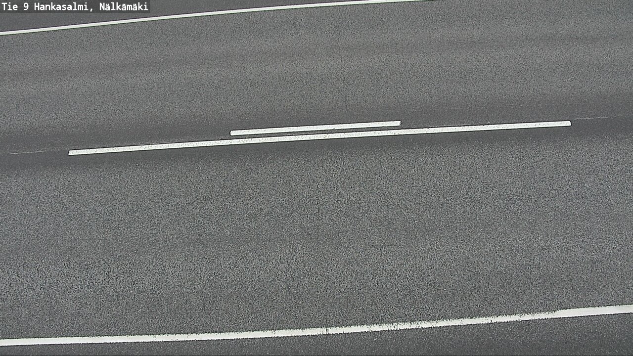 Weather Camera Image Väg 9 Hankasalmi, Nälkämäki, Hankasalmi, Keski-Suomi