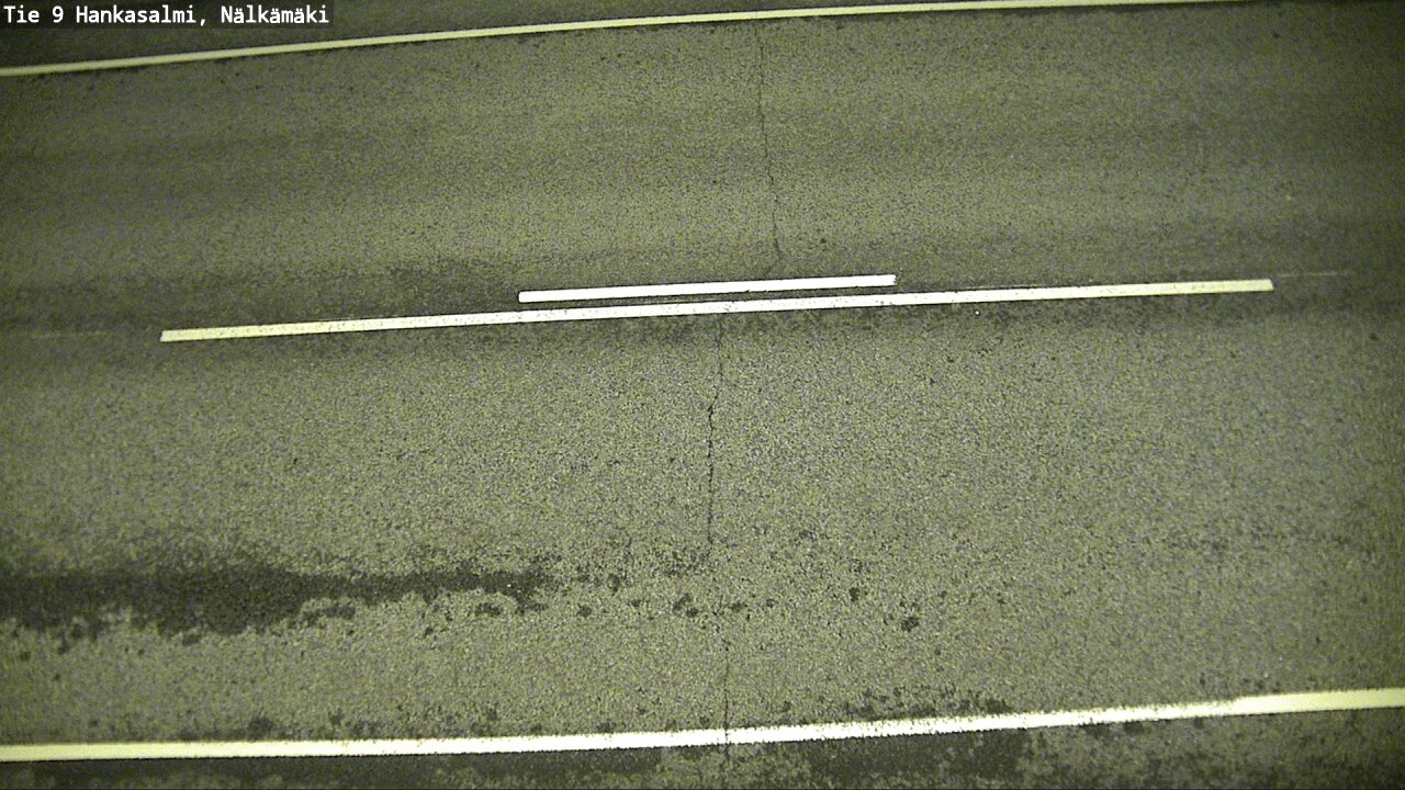Weather Camera Image Väg 9 Hankasalmi, Nälkämäki, Hankasalmi, Keski-Suomi