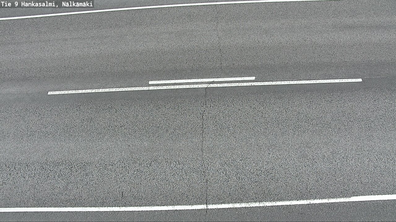 Weather Camera Image Väg 9 Hankasalmi, Nälkämäki, Hankasalmi, Keski-Suomi