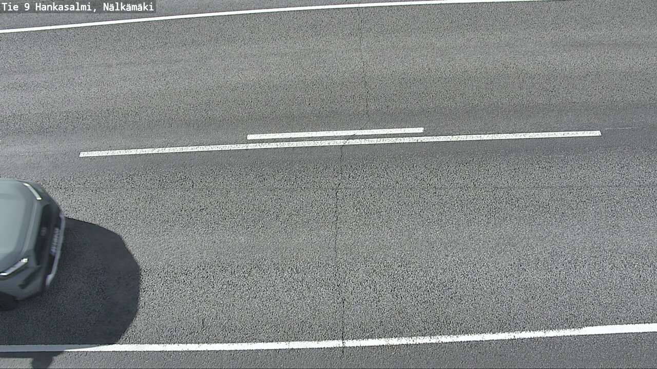 Weather Camera Image Väg 9 Hankasalmi, Nälkämäki, Hankasalmi, Keski-Suomi