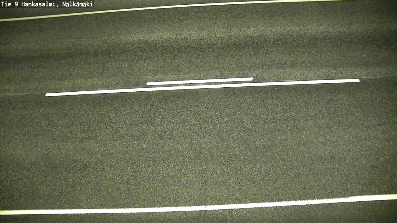 Weather Camera Image Väg 9 Hankasalmi, Nälkämäki, Hankasalmi, Keski-Suomi