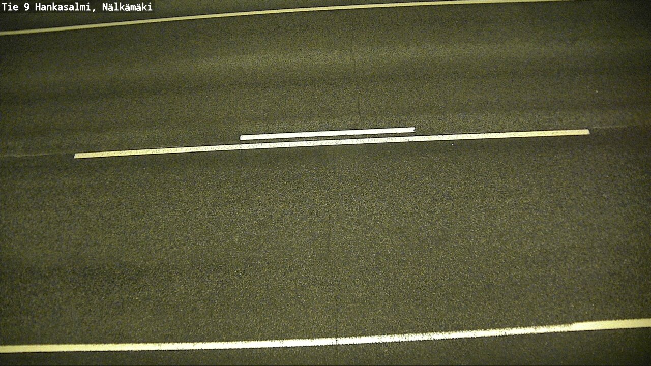 Weather Camera Image Väg 9 Hankasalmi, Nälkämäki, Hankasalmi, Keski-Suomi
