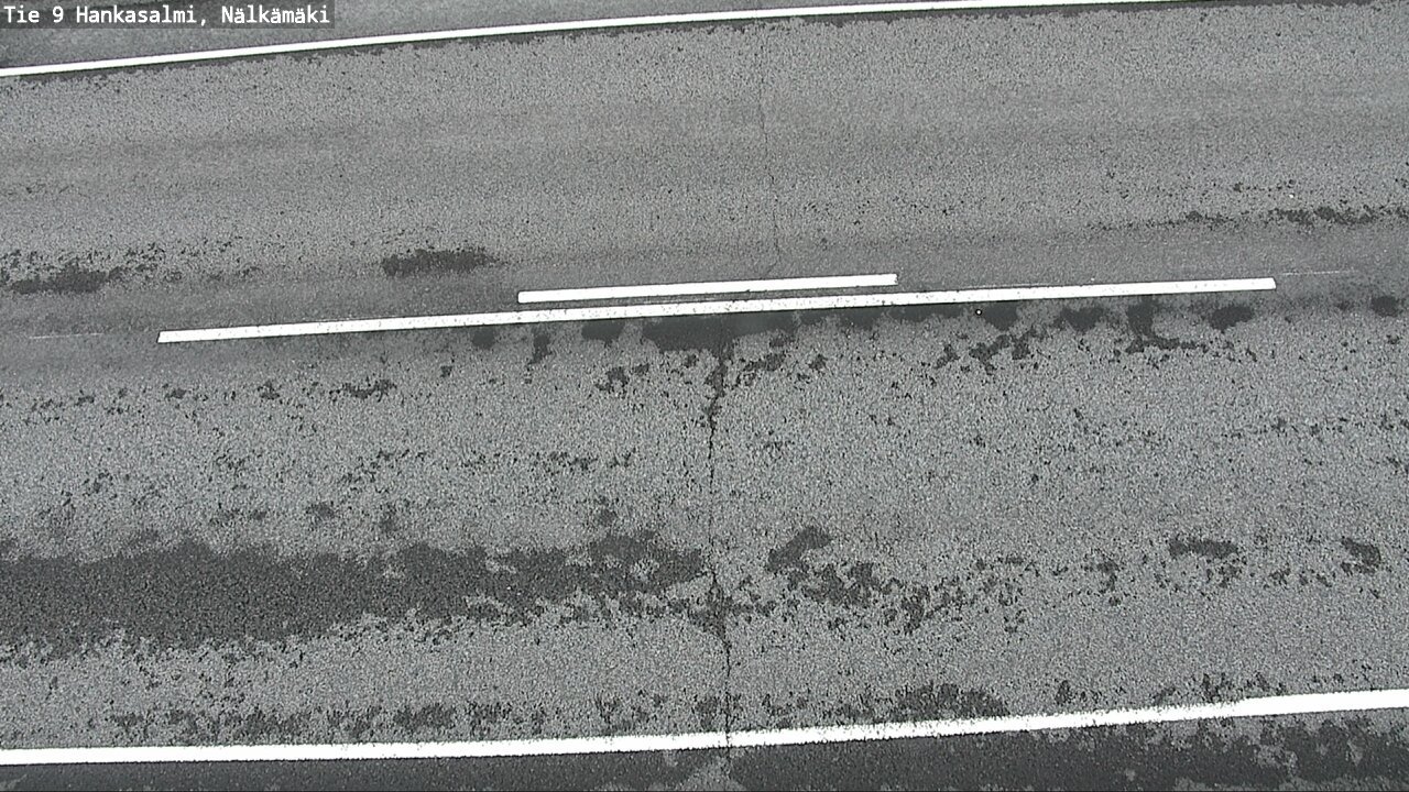 Weather Camera Image Väg 9 Hankasalmi, Nälkämäki, Hankasalmi, Keski-Suomi