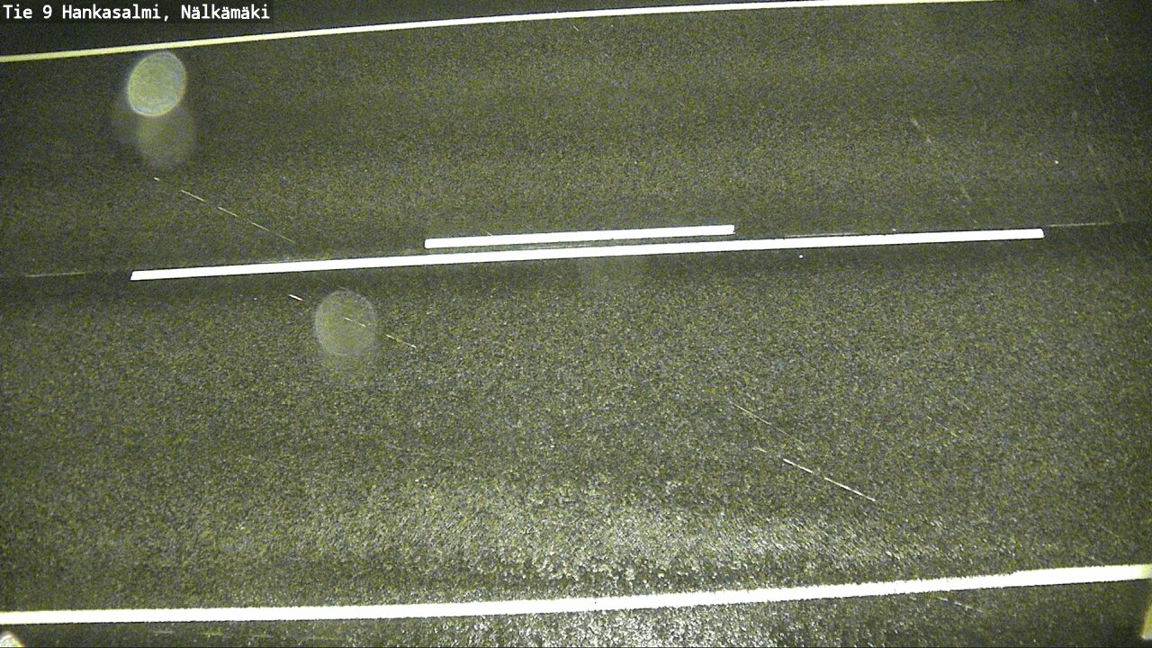 Weather Camera Image Väg 9 Hankasalmi, Nälkämäki, Hankasalmi, Keski-Suomi